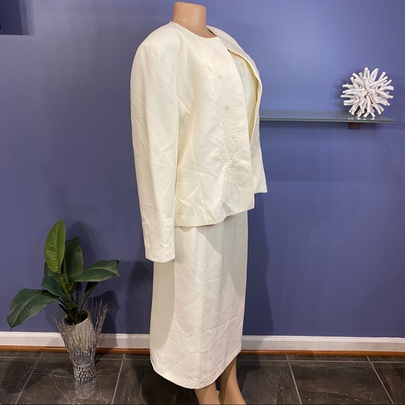 Kasper Womens 3 Piece Skirt Suit - Picture 3 of 8